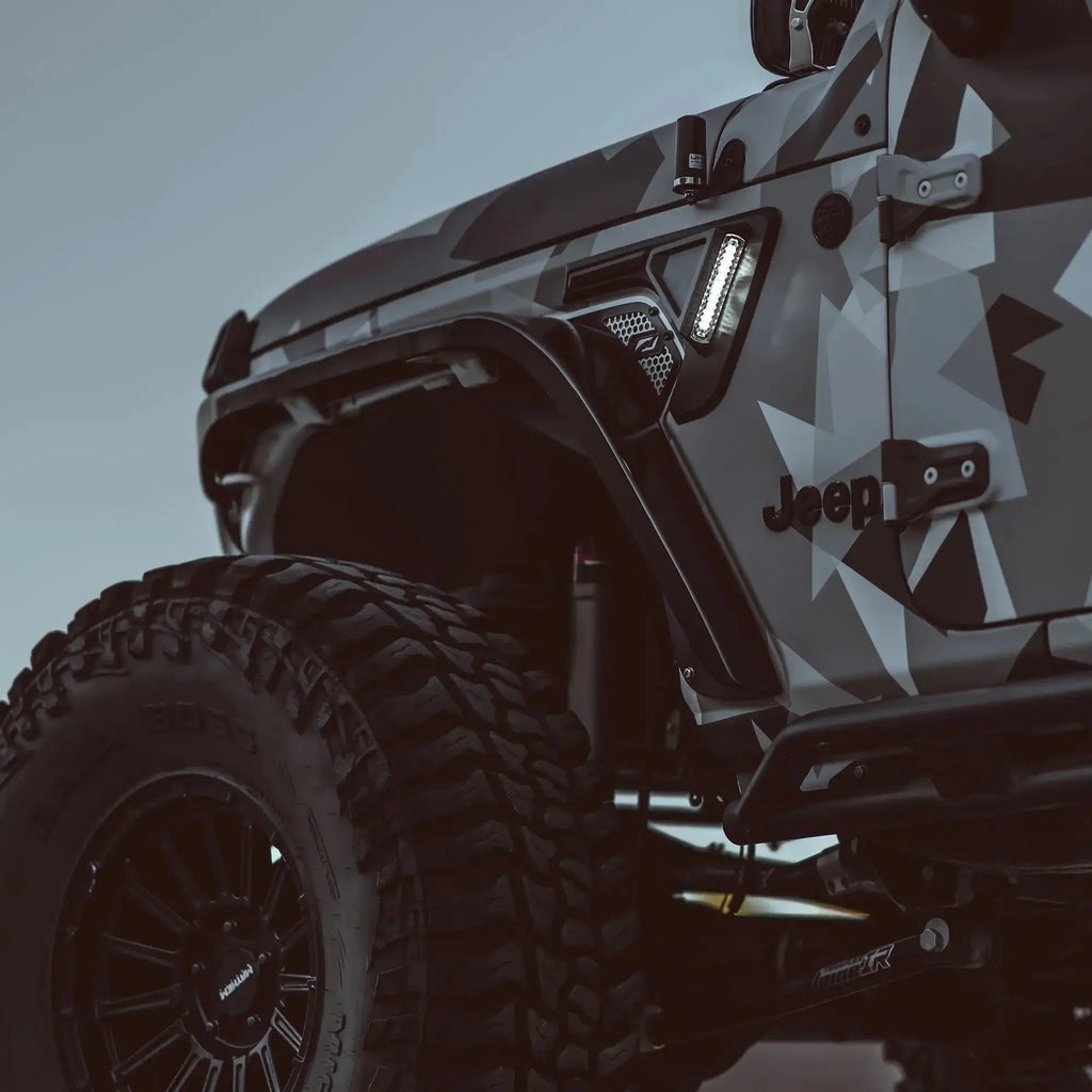 Jeep Wrangler JL & Gladiator JT Sidetrack LED Fender Lights - Entry & Turn Signal | ORACLE