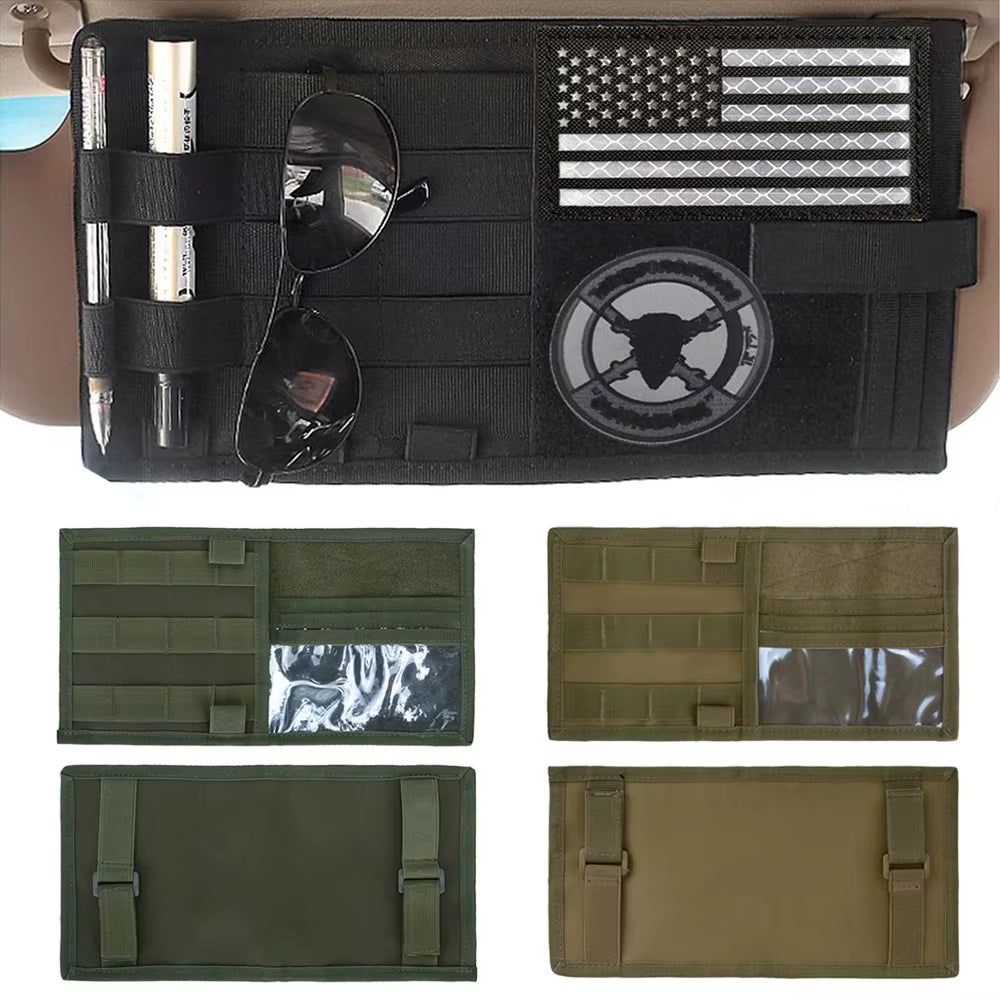 Sun Visor Organizer - Storage - Molle 