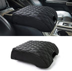 F150 Center Console Cover, Thick Armrest Cushion, Interior Accessories,  (2015~2020)