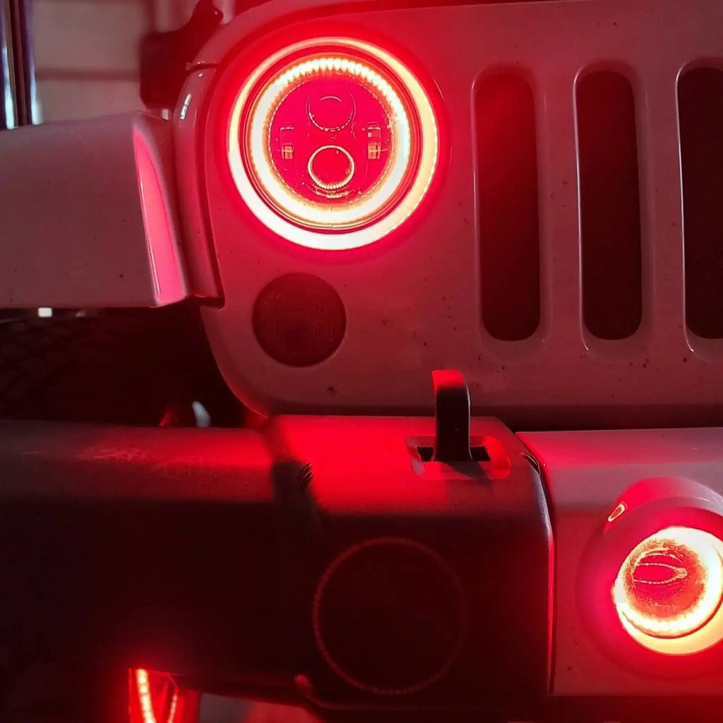 ORACLE Lighting 20W LED Fog Lights for Jeep Wrangler JK/JL & Gladiator JT | High Performance Plug-and-Play