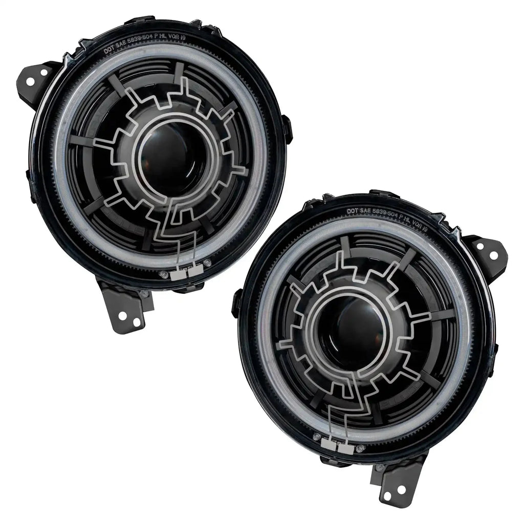 ORACLE Lighting Oculus™ Bi-LED Projector Headlights for Jeep Wrangler JL/Gladiator JT- Heated Lens