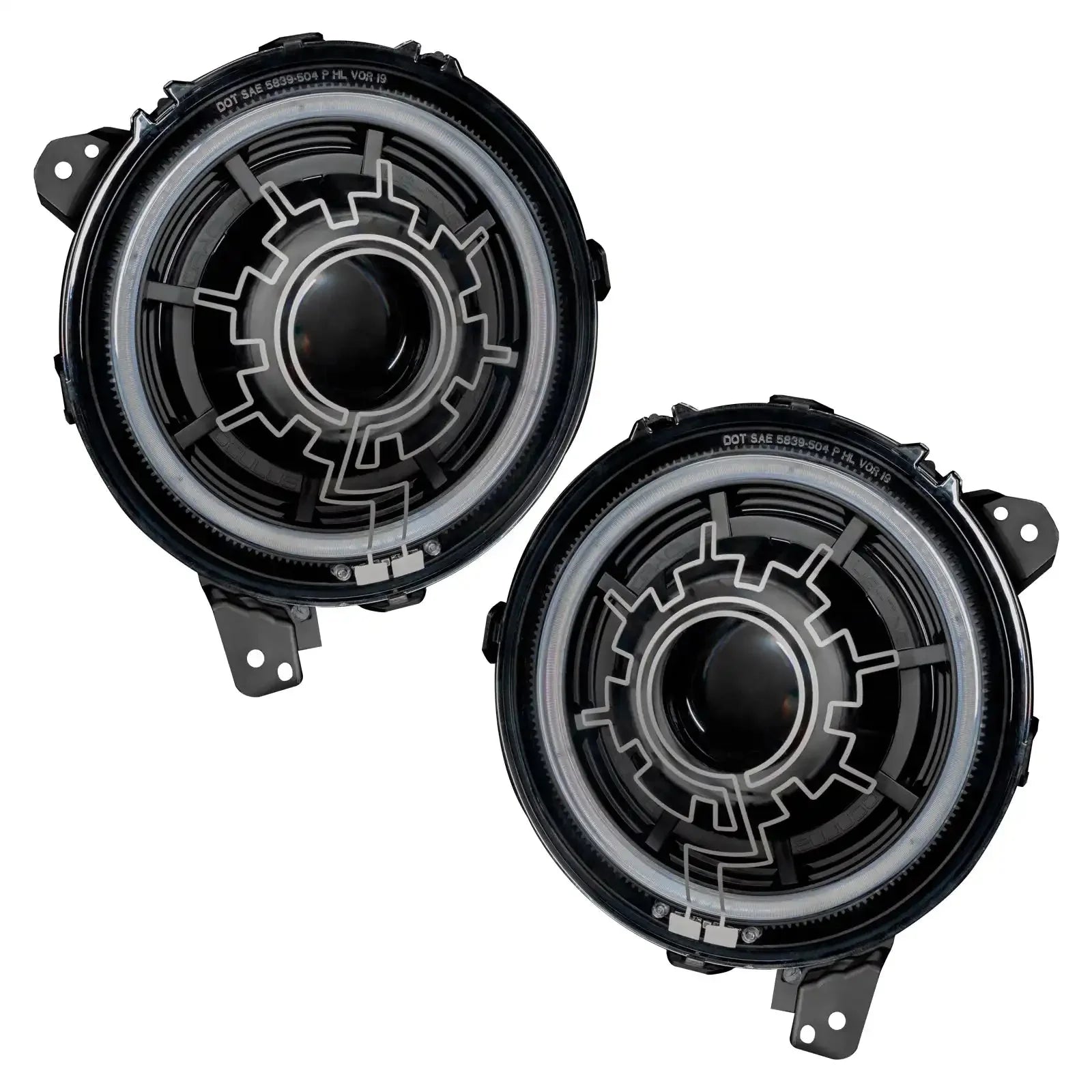 ORACLE Lighting Oculus™ Bi-LED Projector Headlights for Jeep Wrangler JL/Gladiator JT- Heated Lens