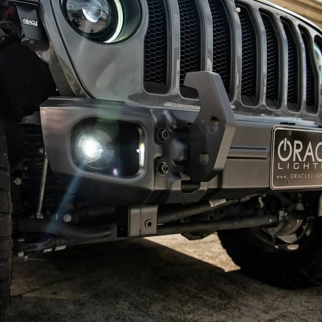 ORACLE Lighting 20W LED Fog Lights for Jeep Wrangler JK/JL & Gladiator JT | High Performance Plug-and-Play
