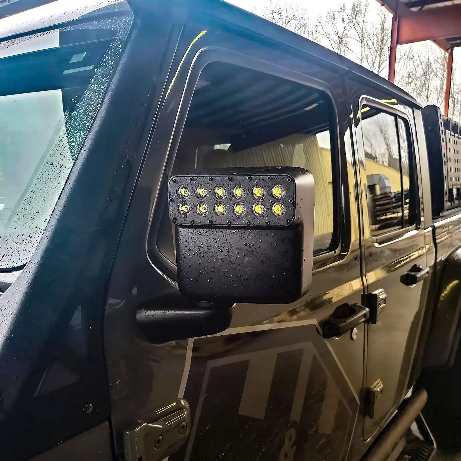 LED Off-Road Side Mirrors for Jeep Wrangler JL / Gladiator JT