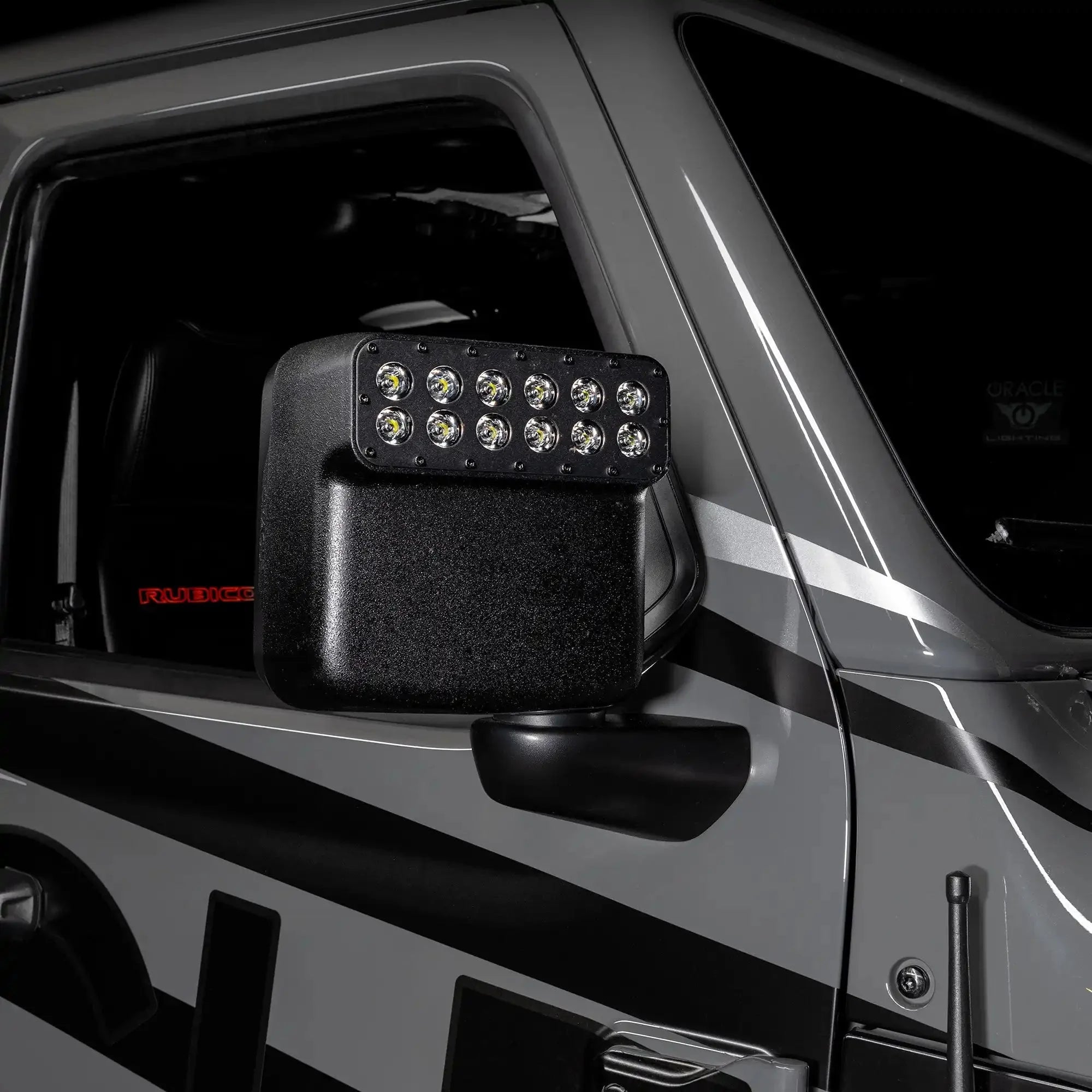 LED Off-Road Side Mirrors for Jeep Wrangler JL / Gladiator JT