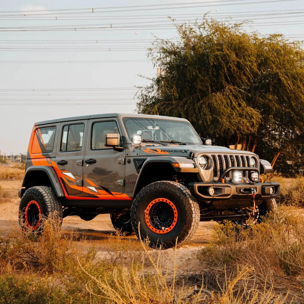 LED Off-Road Side Mirrors for Jeep Wrangler JL / Gladiator JT