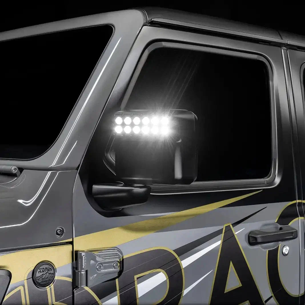 LED Off-Road Side Mirrors for Jeep Wrangler JL / Gladiator JT