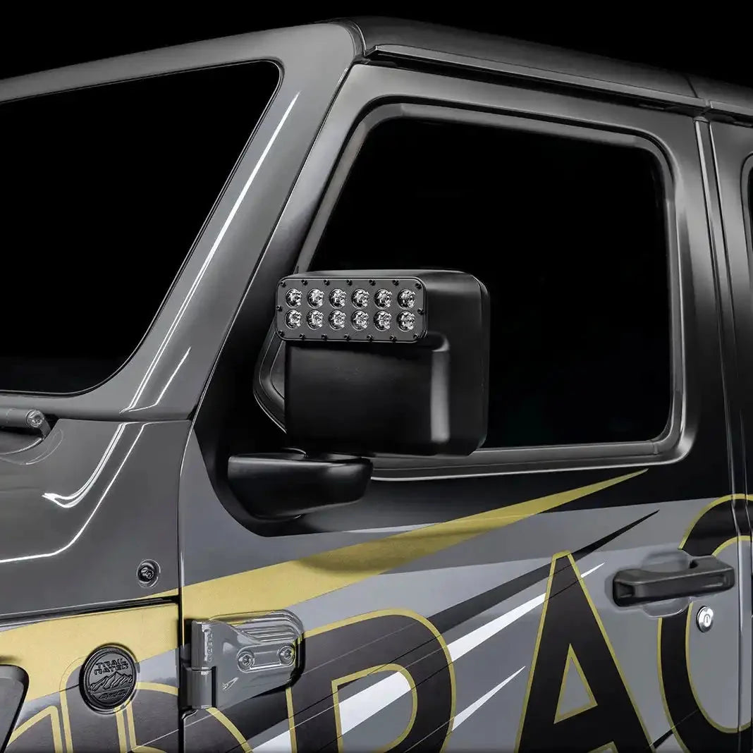 LED Off-Road Side Mirrors for Jeep Wrangler JL / Gladiator JT