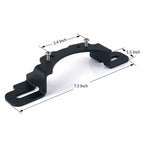 ORACLE Lighting LED Fog Light Adapter Brackets for Steel Bumper Wrangler