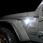 Jeep Wrangler JL & Gladiator JT Sidetrack LED Fender Lights - Entry & Turn Signal | ORACLE