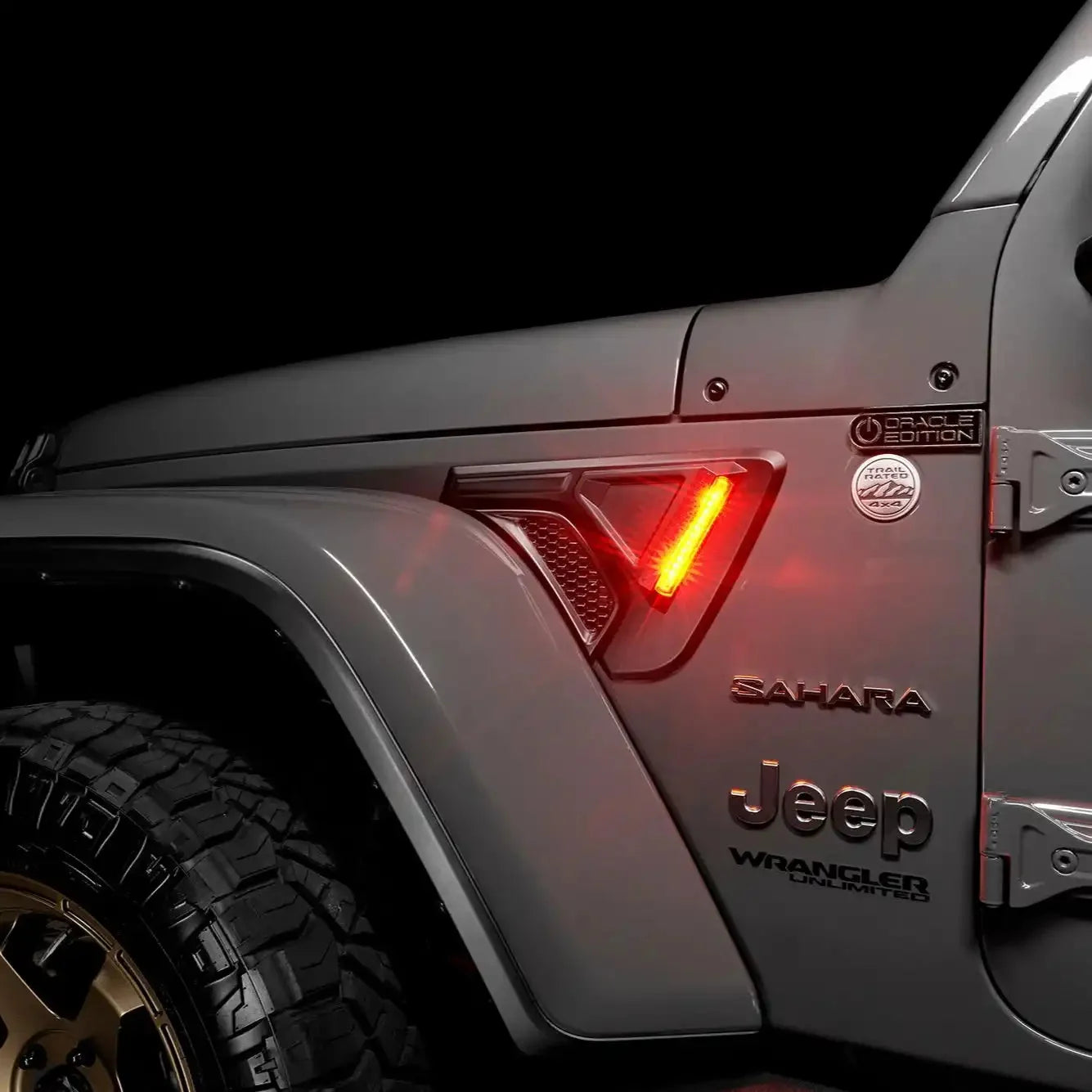 Jeep Wrangler JL & Gladiator JT Sidetrack LED Fender Lights - Entry & Turn Signal | ORACLE