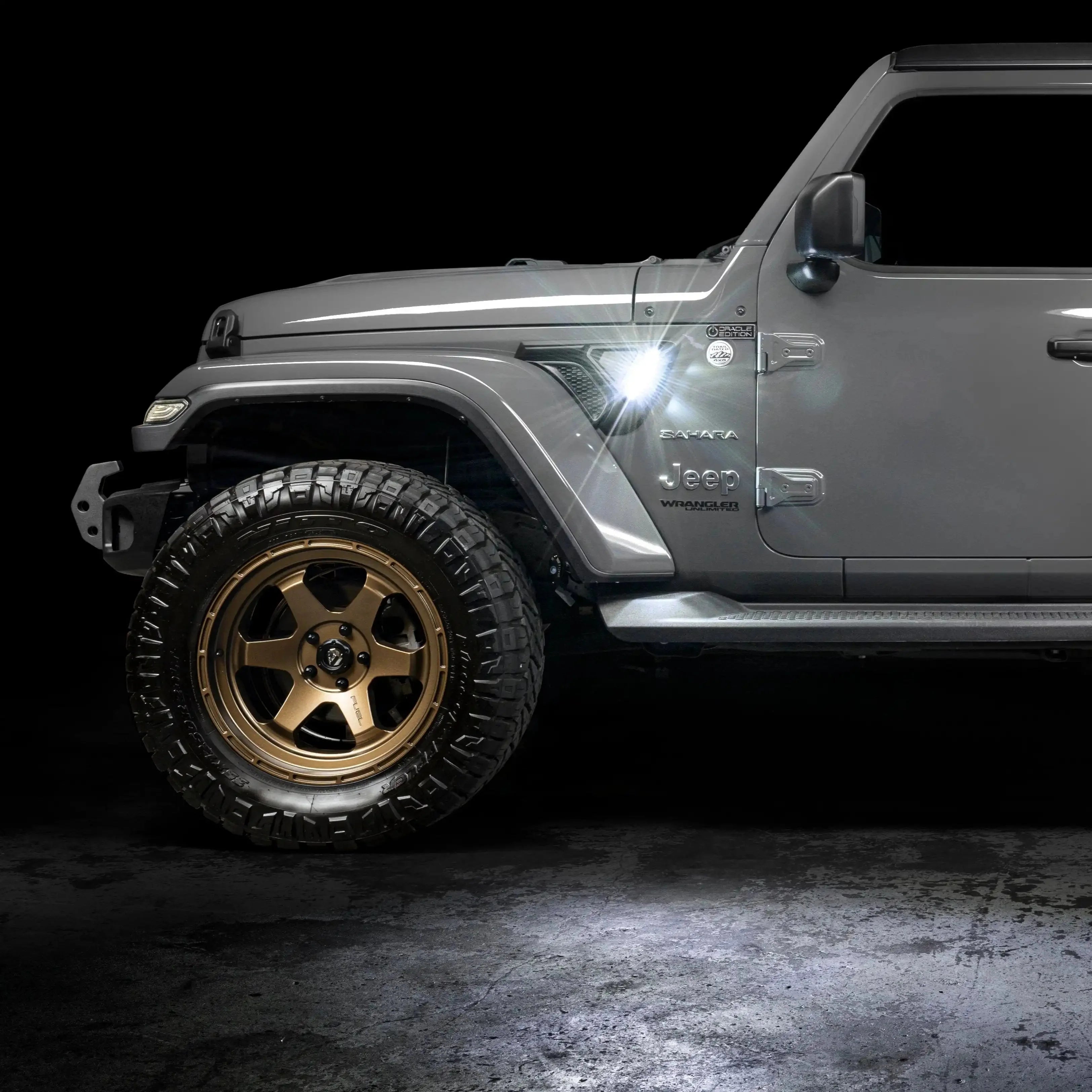 Jeep Wrangler JL & Gladiator JT Sidetrack LED Fender Lights - Entry & Turn Signal | ORACLE