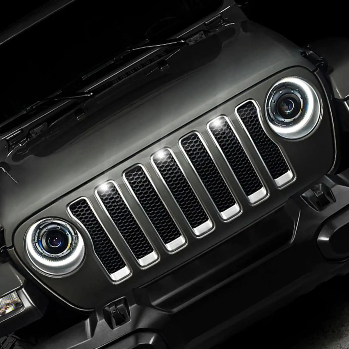 ORACLE Pre-Runner LED Grill Light Kit for Jeep Wrangler JL (2018-2023)
