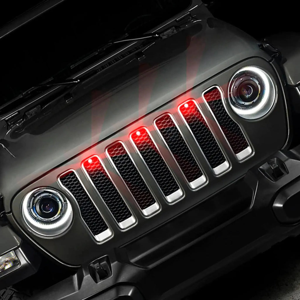 ORACLE Pre-Runner LED Grill Light Kit for Jeep Wrangler JL (2018-2023)