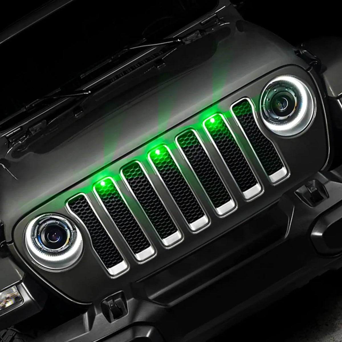 ORACLE Pre-Runner LED Grill Light Kit for Jeep Wrangler JL (2018-2023)