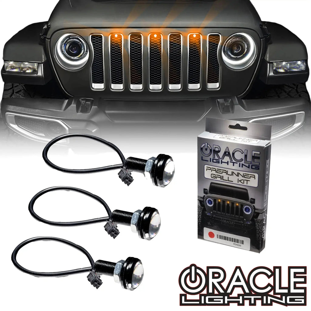 ORACLE Pre-Runner LED Grill Light Kit for Jeep Wrangler JL (2018-2023)