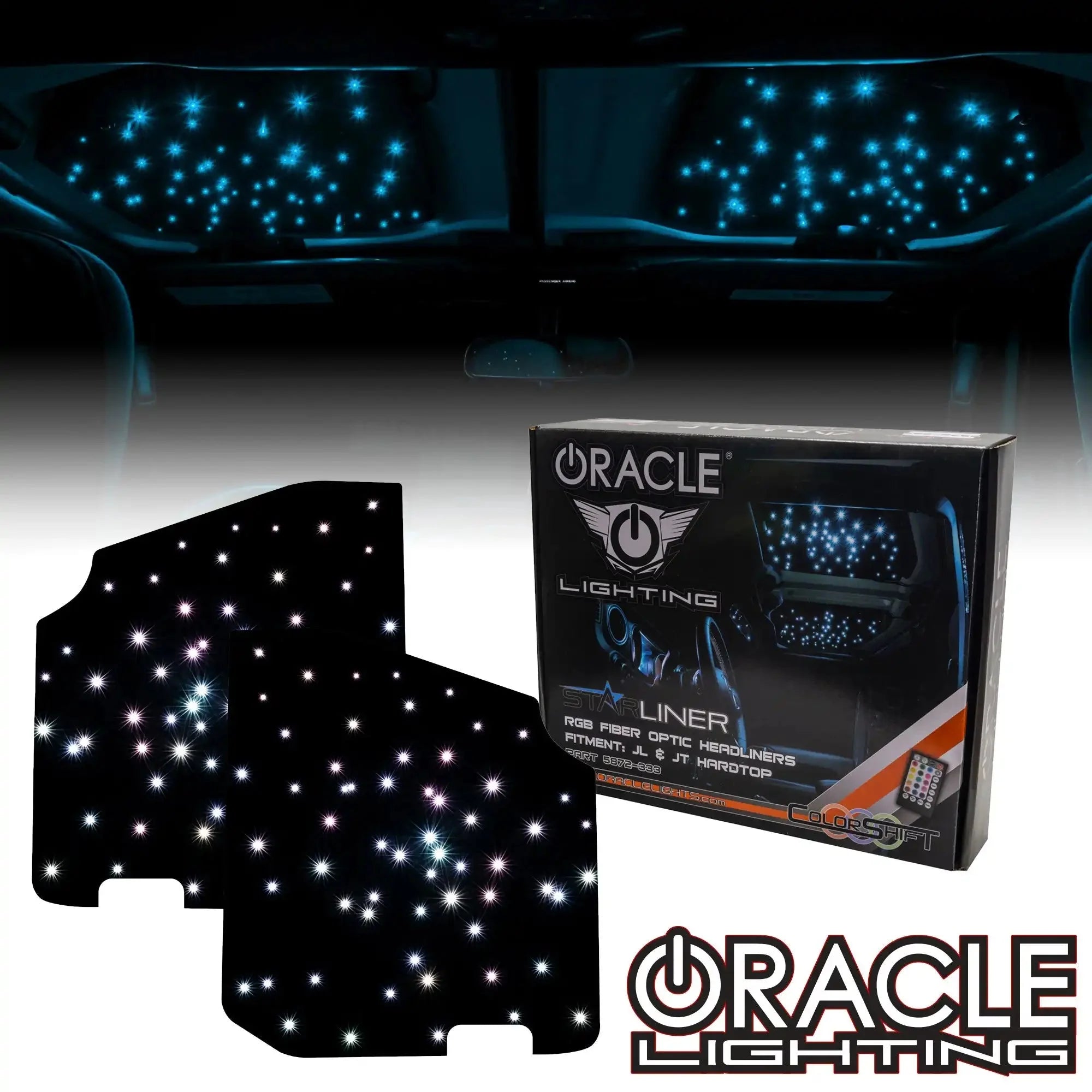 Jeep JL/JT StarLINER Fiber Optic Headliner | ORACLE ColorSHIFT