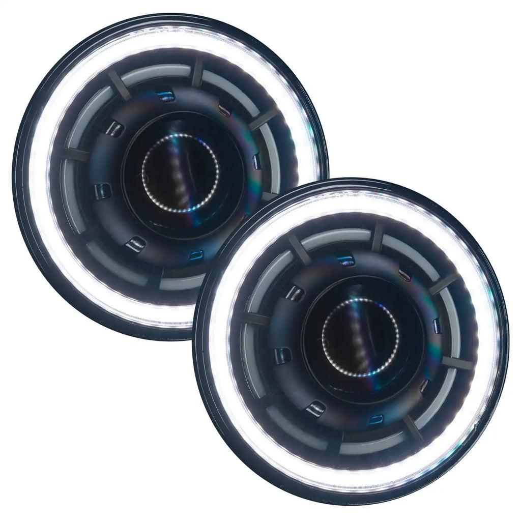 ORACLE Lighting Oculus™ 7" ColorSHIFT Bi-LED Projector Headlights for Jeep Wrangler JK