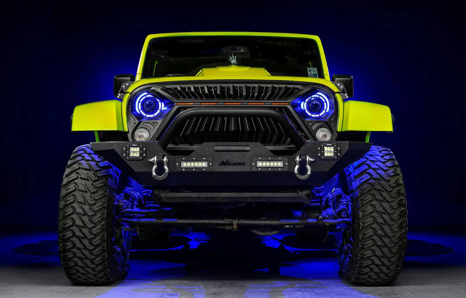 ORACLE Lighting Oculus™ 7" ColorSHIFT Bi-LED Projector Headlights for Jeep Wrangler JK