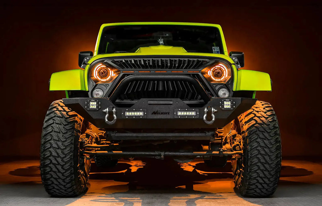 ORACLE Lighting Oculus™ 7" ColorSHIFT Bi-LED Projector Headlights for Jeep Wrangler JK