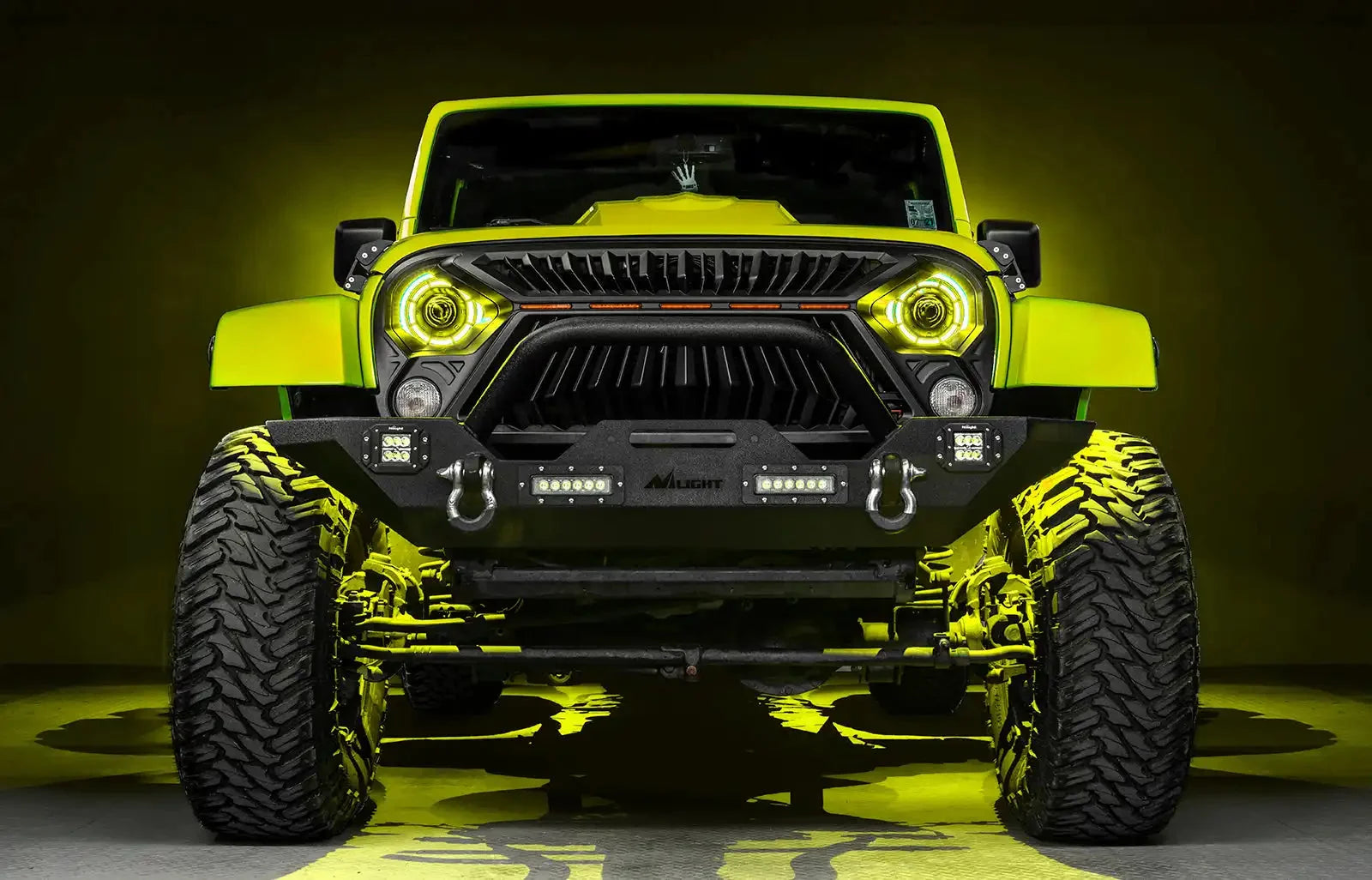 ORACLE Lighting Oculus™ 7" ColorSHIFT Bi-LED Projector Headlights for Jeep Wrangler JK