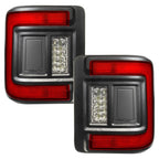 V2 | Flush Mount LED Tail Lights for Jeep Wrangler JL | Low-Profile | Plug-and-Play
