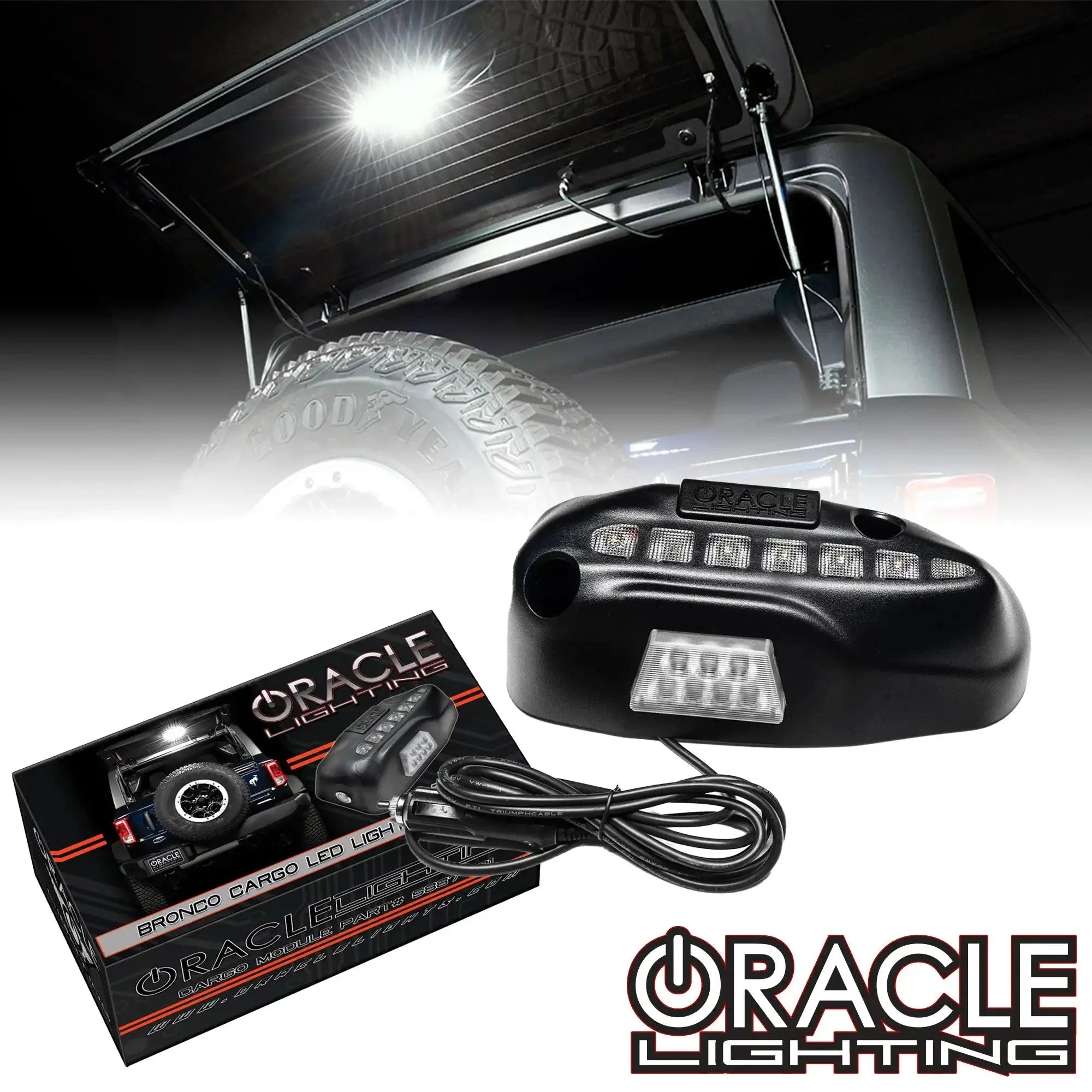 2021-2025 Ford Bronco LED Cargo Light Module - Dual 5000K White LEDs | ORACLE Lighting