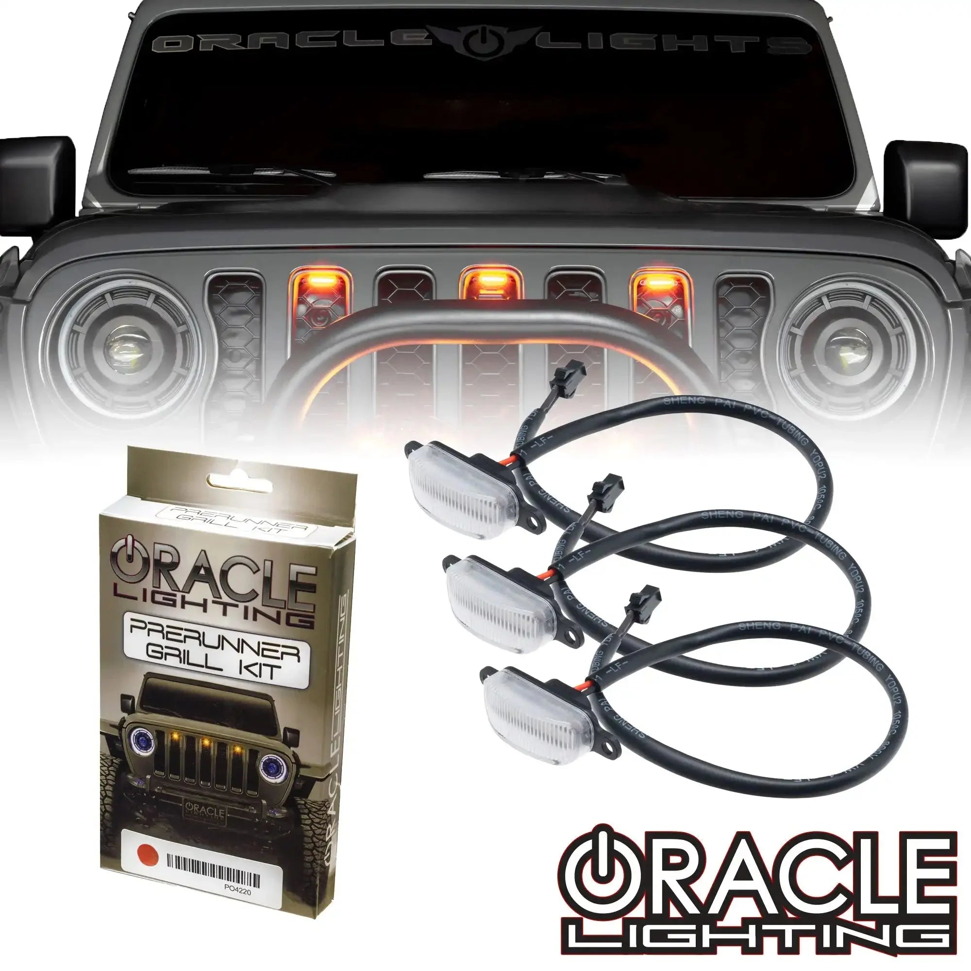 Universal Pre-Runner Style LED Grill Light Kit (New Style)