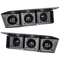 2021-2026 Ford Bronco Triple LED Fog Light Kit - Steel Modular Bumper | 90W