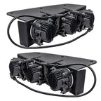 2021-2026 Ford Bronco Triple LED Fog Light Kit - Steel Modular Bumper | 90W