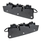 2021-2026 Ford Bronco Triple LED Fog Light Kit - Steel Modular Bumper | 90W