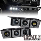 2021-2026 Ford Bronco Triple LED Fog Light Kit - Steel Modular Bumper | 90W