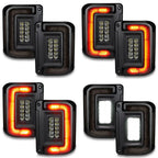 V2 | 2007-2017 Jeep Wrangler JK Flush Mount LED Tail Lights | Low-Profile Trail Protection
