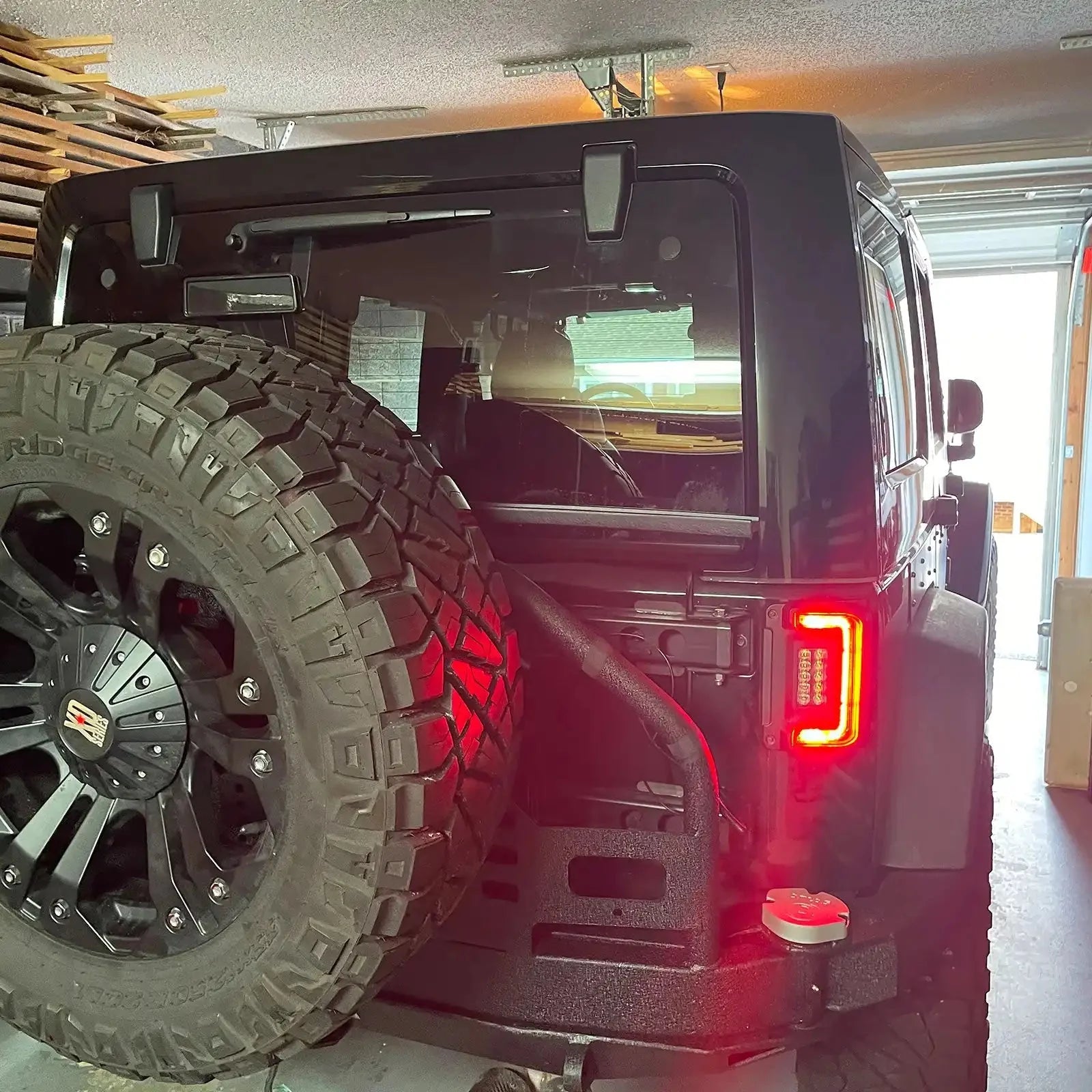 V2 | 2007-2017 Jeep Wrangler JK Flush Mount LED Tail Lights | Low-Profile Trail Protection