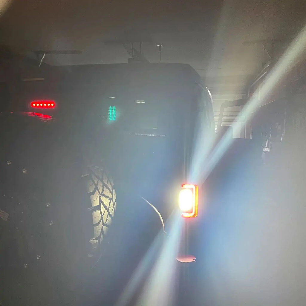 V2 | 2007-2017 Jeep Wrangler JK Flush Mount LED Tail Lights | Low-Profile Trail Protection