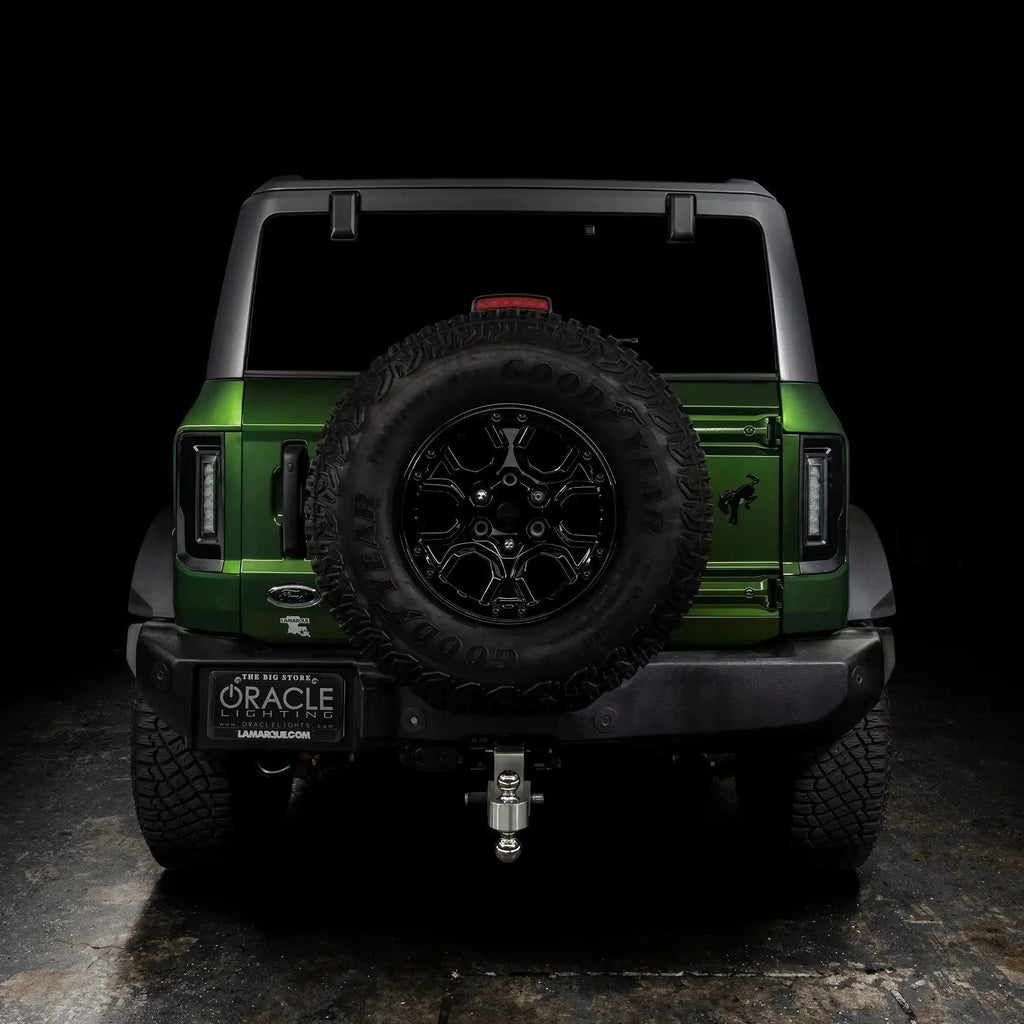 V2 | 2021-2025 Ford Bronco Flush Mount LED Tail Lights - Low Profile | 1,400 Lumens