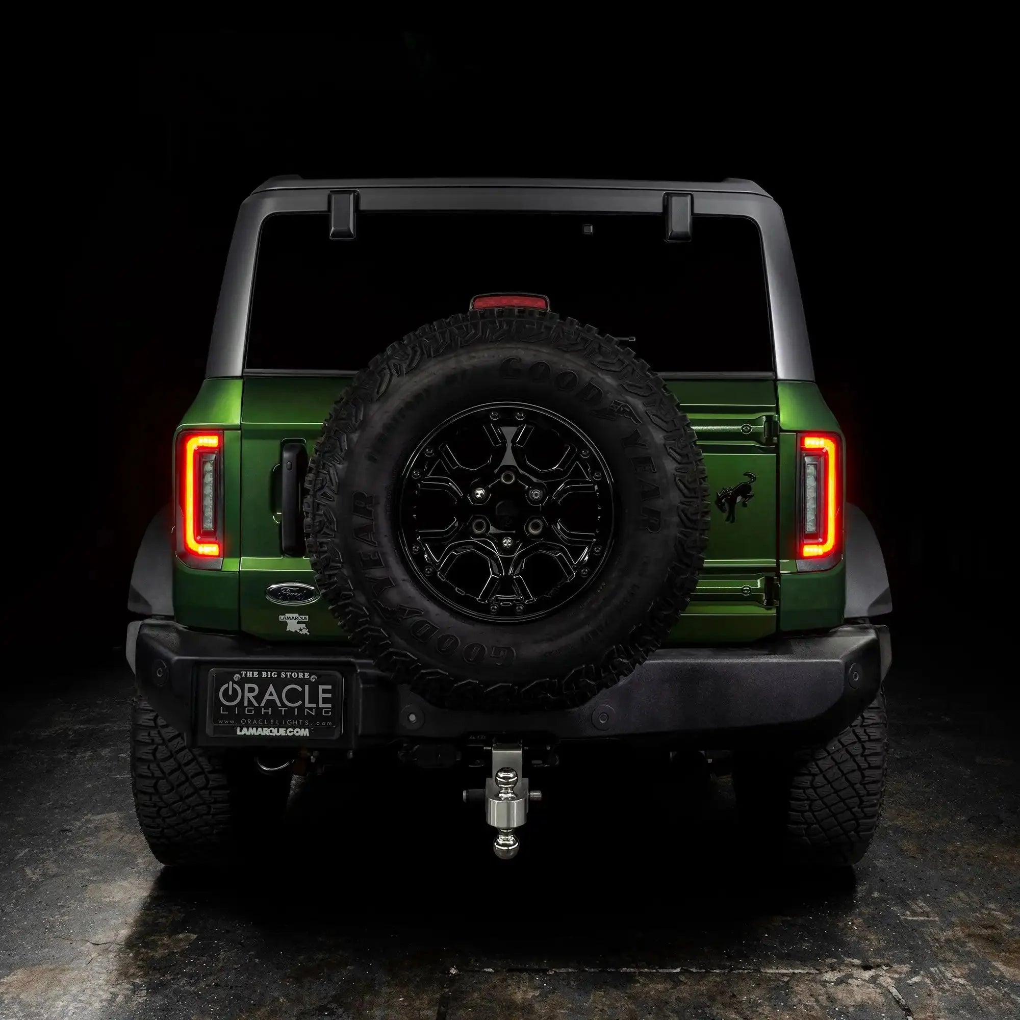 V2 | 2021-2025 Ford Bronco Flush Mount LED Tail Lights - Low Profile | 1,400 Lumens