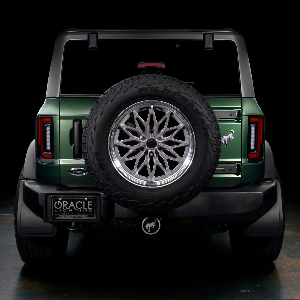 V2 | 2021-2025 Ford Bronco Flush Mount LED Tail Lights - Low Profile | 1,400 Lumens