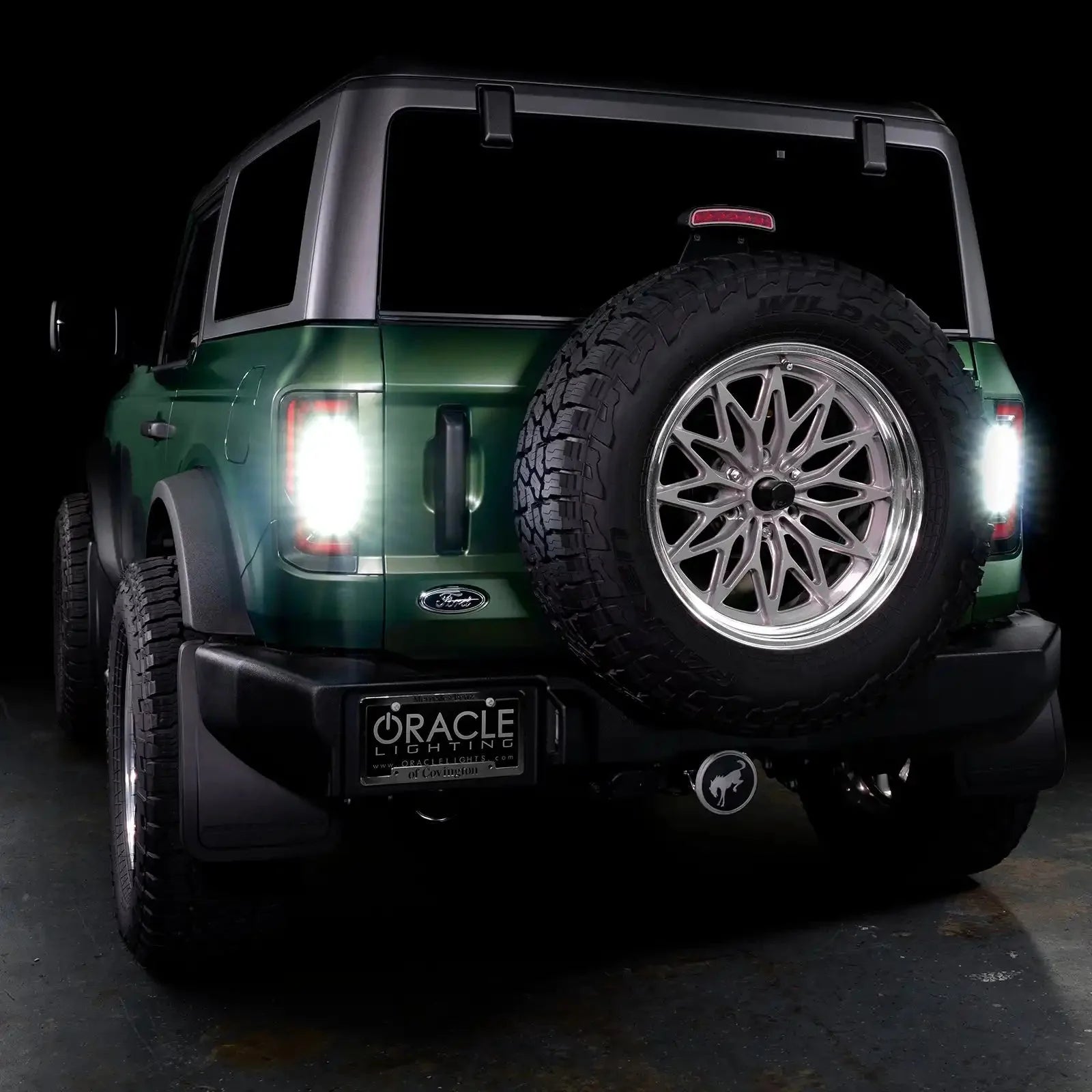 V2 | 2021-2025 Ford Bronco Flush Mount LED Tail Lights - Low Profile | 1,400 Lumens
