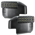2021-2026 Ford Bronco LED Off-Road Side Mirrors - Peripheral Ditch Lights (2200+ Lumens)