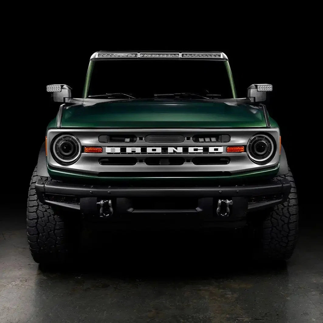 2021-2026 Ford Bronco LED Off-Road Side Mirrors - Peripheral Ditch Lights (2200+ Lumens)