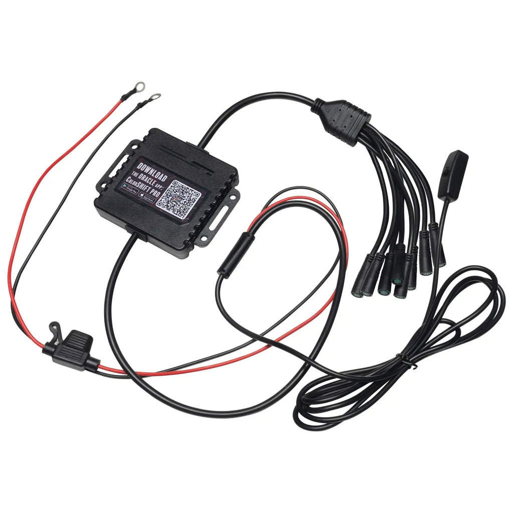 ColorSHIFT RGB+W Underbody Rock Light Kit - 230° Wide Angle Bluetooth Control