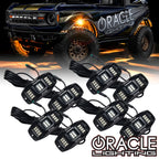 ColorSHIFT RGB+W Underbody Rock Light Kit - 230° Wide Angle Bluetooth Control