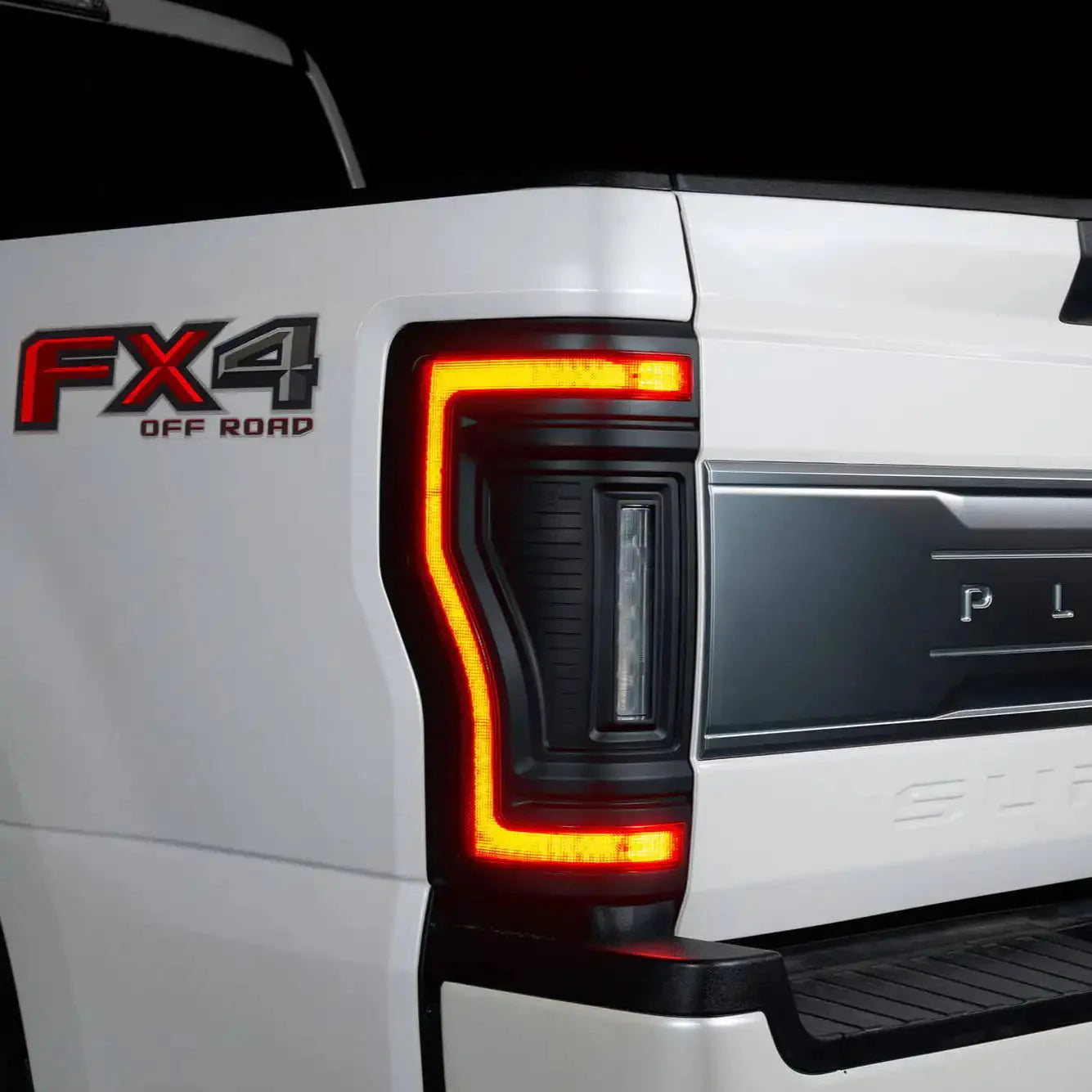 2017-2022 Ford F-250/350 Super Duty Flush Mount LED Tail Lights - Animated Turn Signals