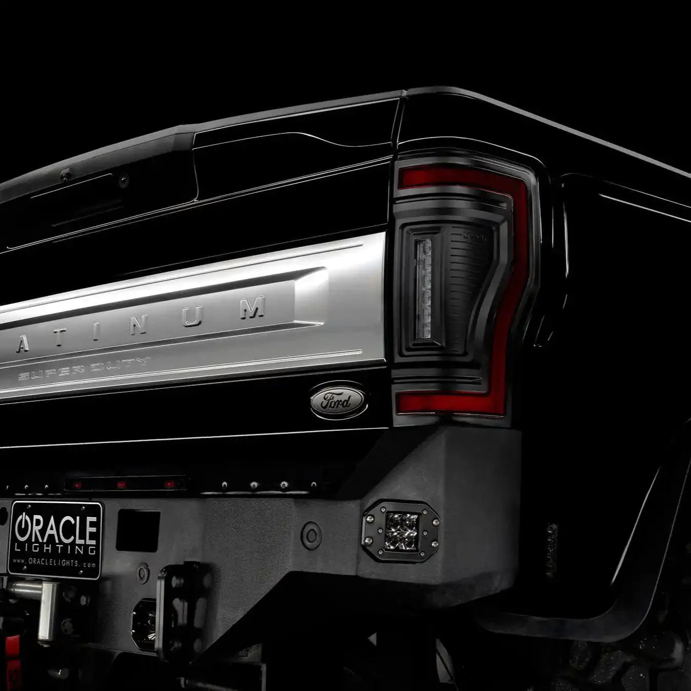 2017-2022 Ford F-250/350 Super Duty Flush Mount LED Tail Lights - Animated Turn Signals