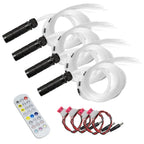 ORACLE Lighting Fiber Optic Wheel Liner ColorSHIFT RGB+W Kit - 40W LED/ 600 Fibers