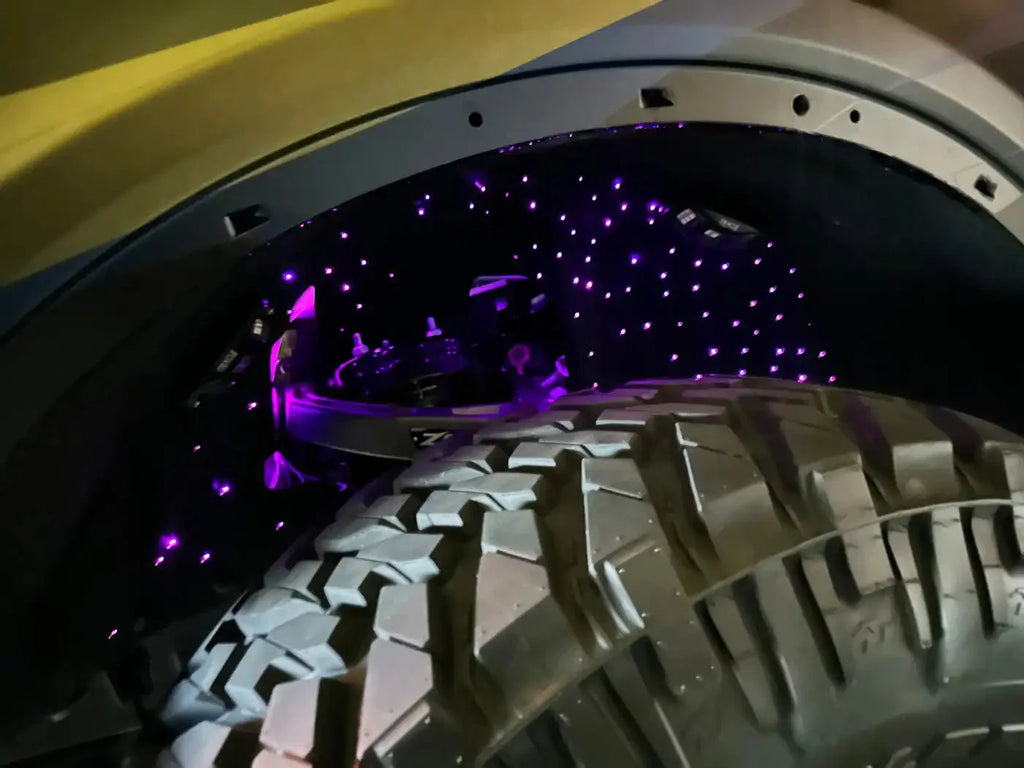ORACLE Lighting Fiber Optic Wheel Liner ColorSHIFT RGB+W Kit - 40W LED/ 600 Fibers