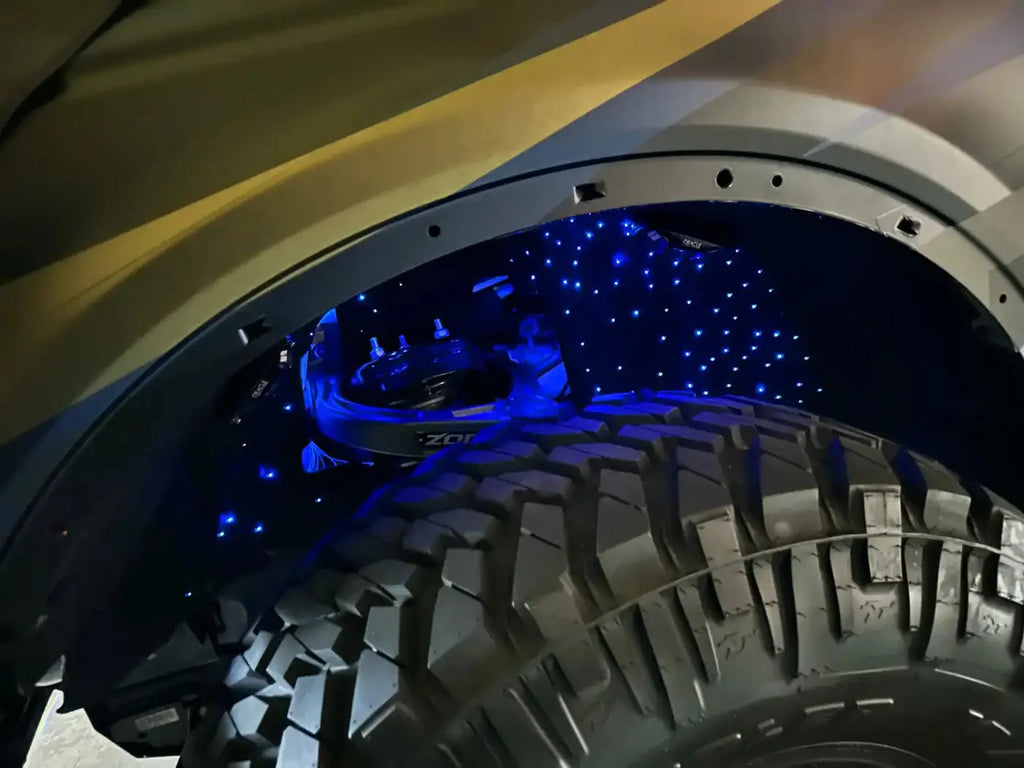 ORACLE Lighting Fiber Optic Wheel Liner ColorSHIFT RGB+W Kit - 40W LED/ 600 Fibers
