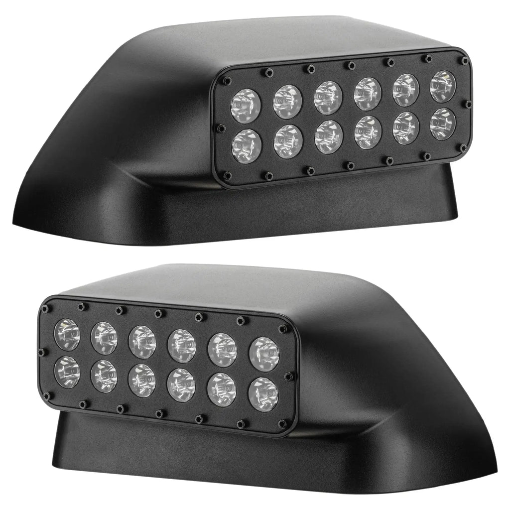 2020+ Ford F-150 LED Off-Road Side Mirror Ditch Lights for TOW Mirrors