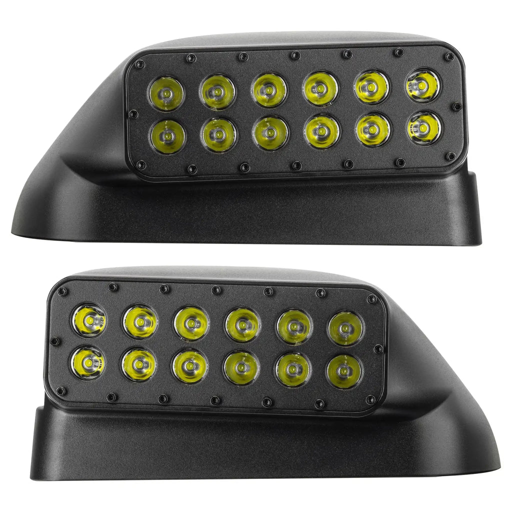 2020+ Ford F-150 LED Off-Road Side Mirror Ditch Lights for TOW Mirrors